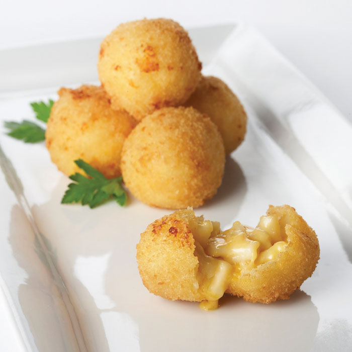Truffle Mac & Cheese Fritter