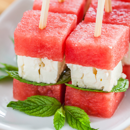 Watermelon Feta Skewer
