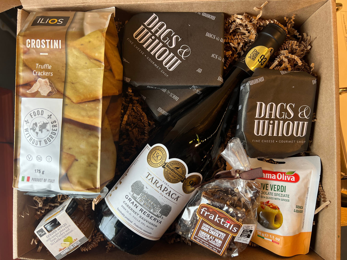 Wine & Cheese Box