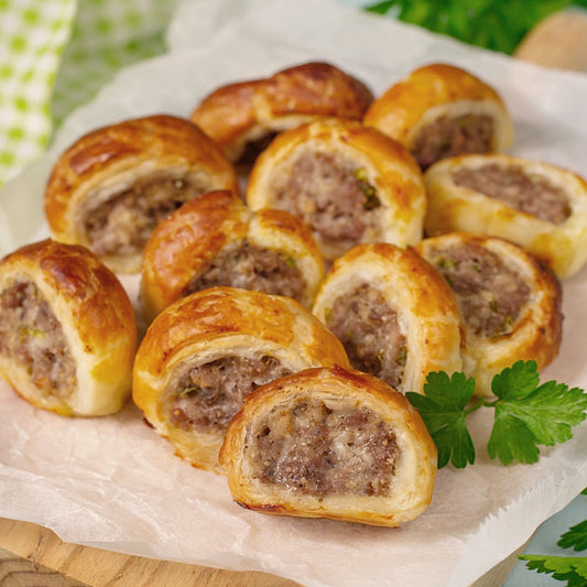 Mini Beef Sausage Rolls